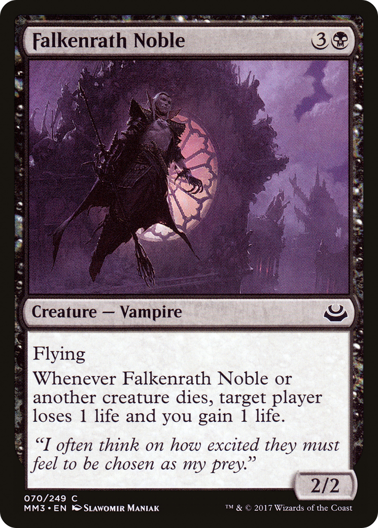 Falkenrath Noble (070) Foil - Modern Masters 2017