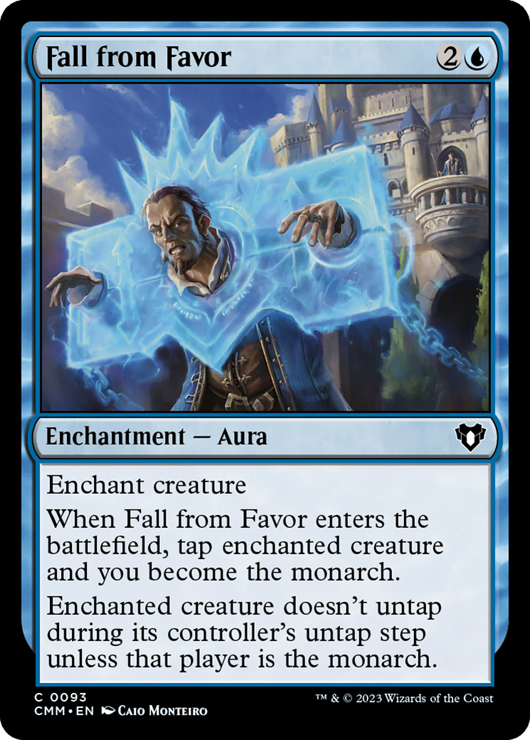 Fall from Favor (093) Foil - Commander Masters