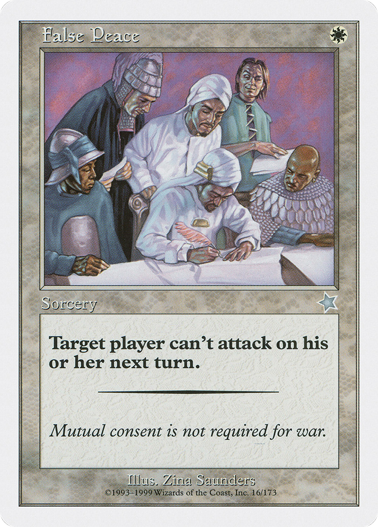 False Peace (016) - Starter 1999