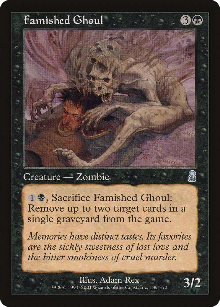 Famished Ghoul (135) Foil - Odyssey