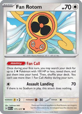 Fan Rotom (171) - Ascended Heroes