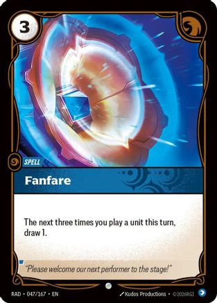 Fanfare (047) Foil - Radiance