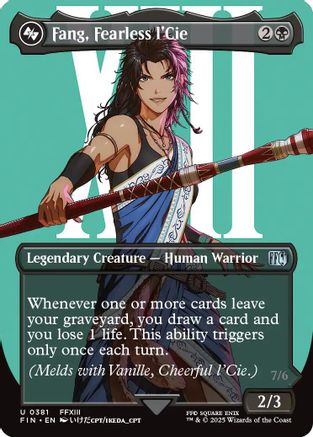 Fang, Fearless l'Cie (Borderless) (381) - FINAL FANTASY