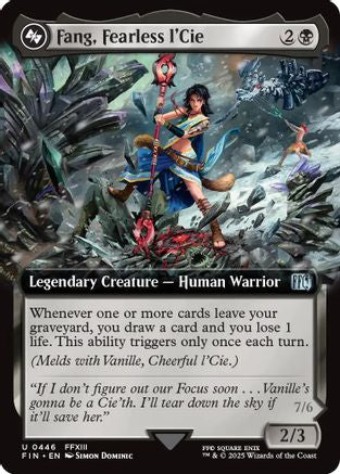 Fang, Fearless l'Cie (Extended Art) (446) - FINAL FANTASY