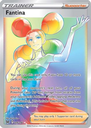 Fantina (206) Holofoil - Lost Origin