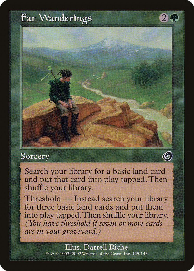 Far Wanderings (125) Foil - Torment