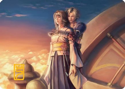 Farewell (031s) Gold-Stamped - Art Series: FINAL FANTASY