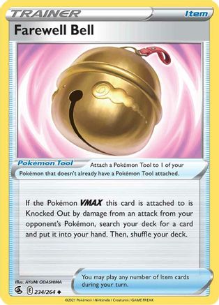 Farewell Bell (234) Reverse Holofoil - Fusion Strike