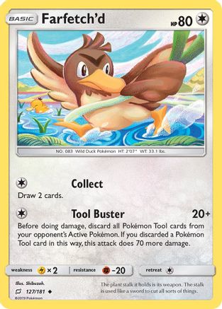 Farfetch'd (127) Reverse Holofoil - Team Up