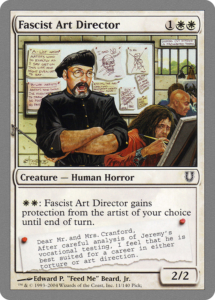 Fascist Art Director (011) - Unhinged