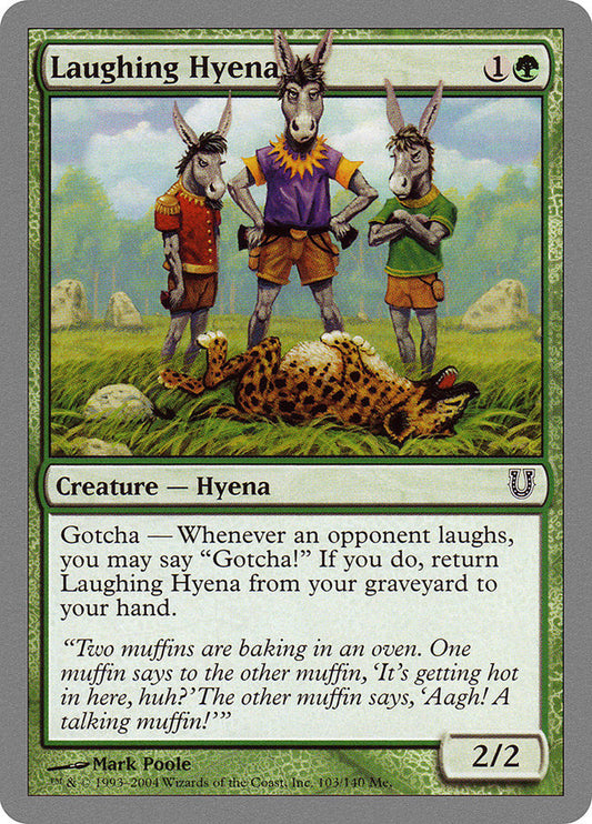 Laughing Hyena [Unhinged] Foil