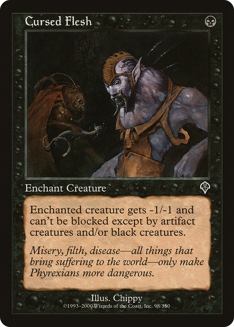 Cursed Flesh [Invasion] Foil