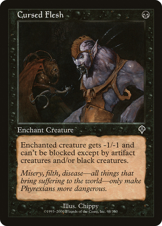 Cursed Flesh [Invasion] Foil