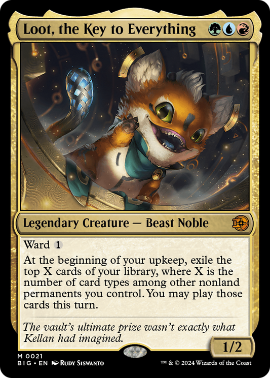 Loot, the Key to Everything [Outlaws of Thunder Junction: The Big Score] Foil