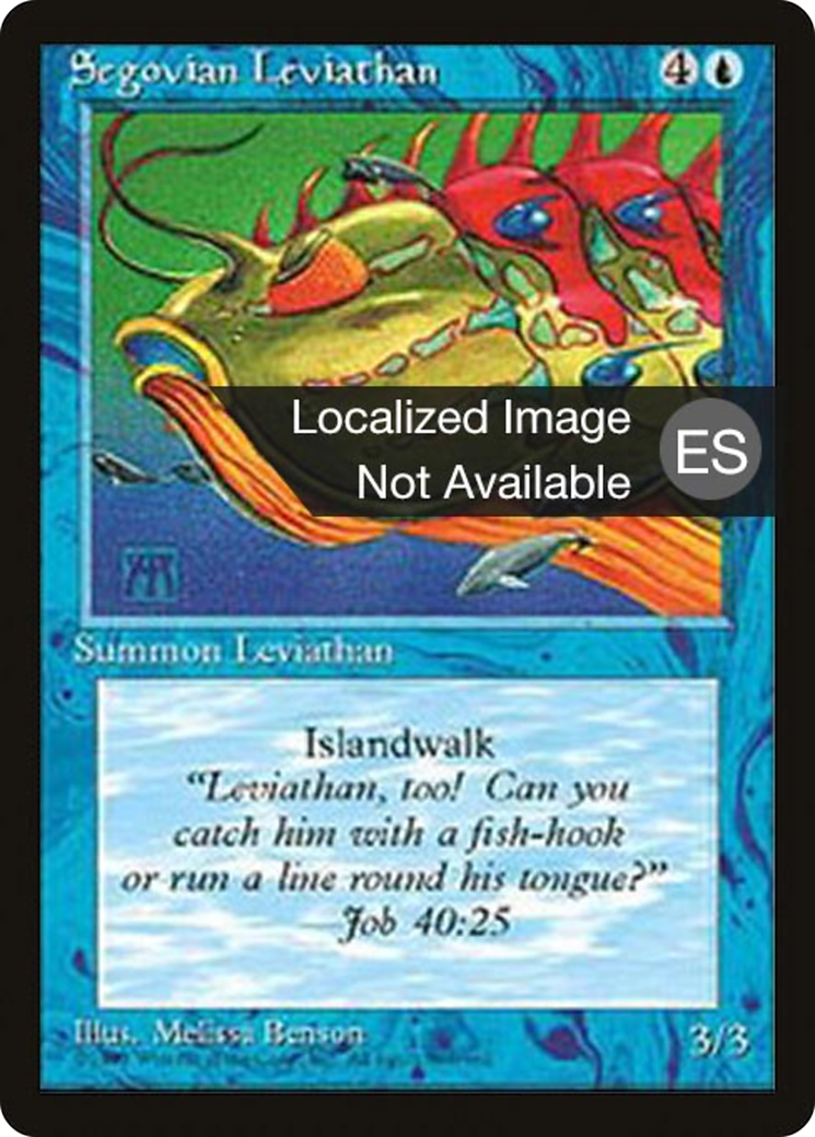 Segovian Leviathan [Fourth Edition (Foreign Black Border)] | Silver Goblin