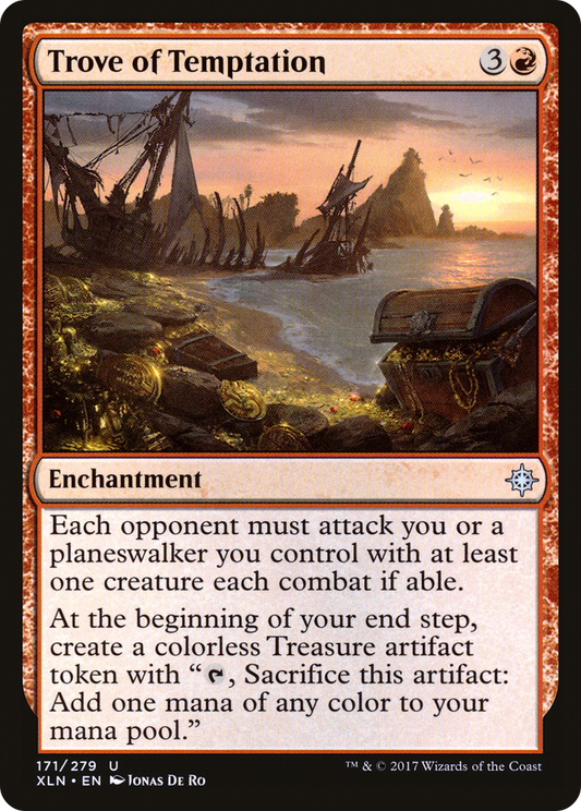 Trove of Temptation [Ixalan] Foil