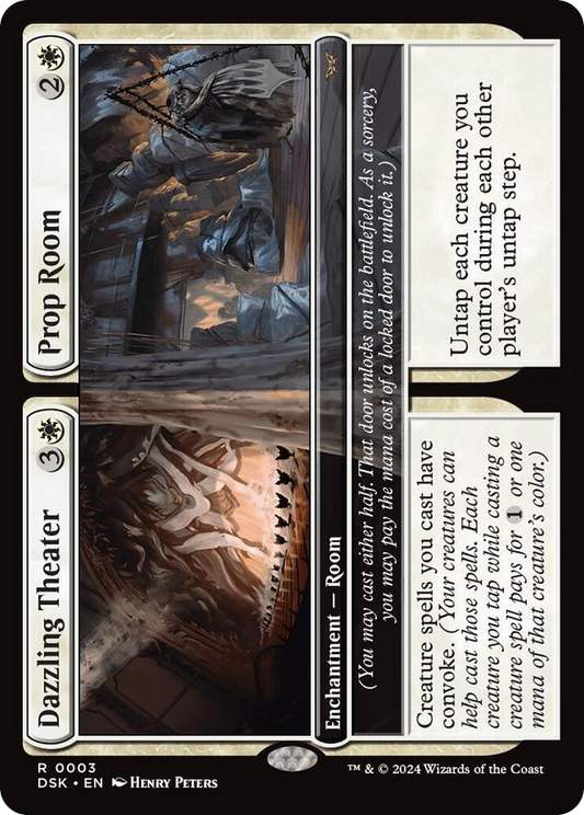 Dazzling Theater // Prop Room [Duskmourn: House of Horror Promos] Foil