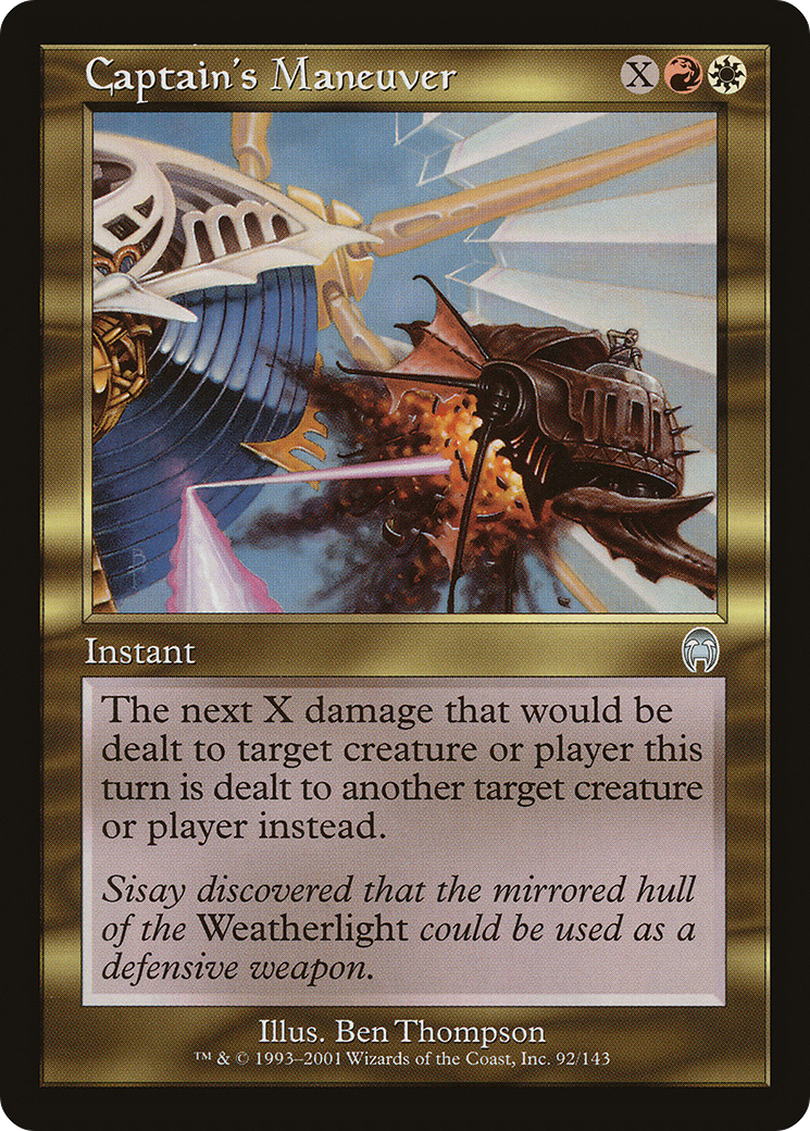 Captain's Maneuver [Apocalypse] Foil