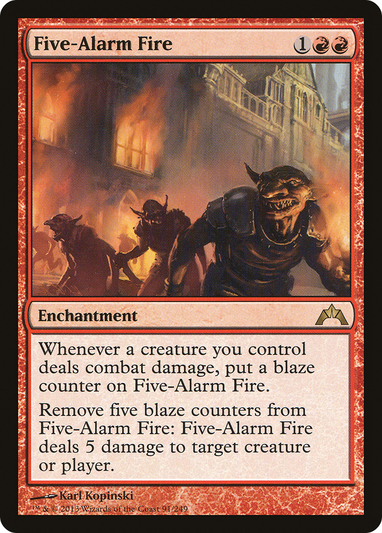 Five-Alarm Fire [Gatecrash] | Silver Goblin