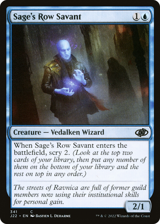 Sage's Row Savant [Jumpstart 2022]