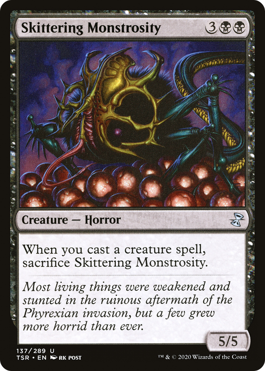Skittering Monstrosity [Time Spiral Remastered] Foil
