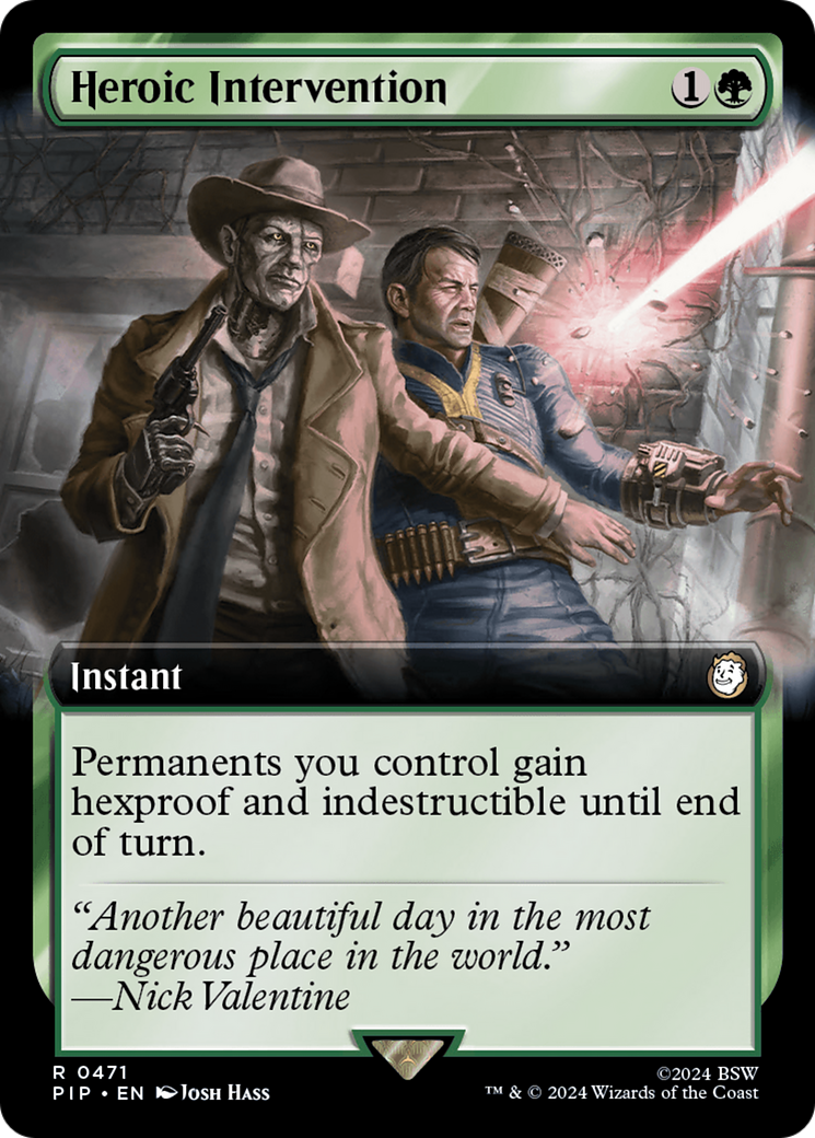 Heroic Intervention (Extended Art) [Fallout] | Silver Goblin