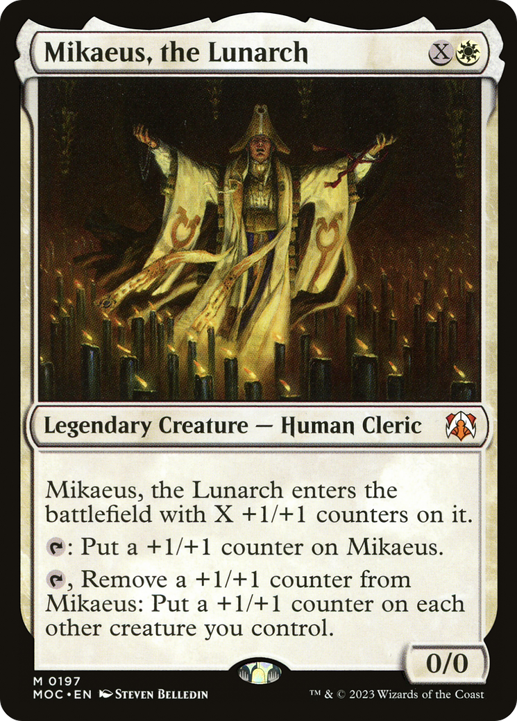 Mikaeus, the Lunarch [March of the Machine Commander] | Silver Goblin