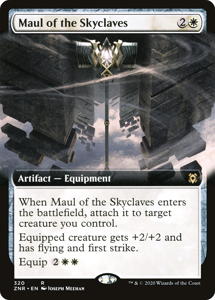 Maul of the Skyclaves (Extended Art) [Zendikar Rising] Foil