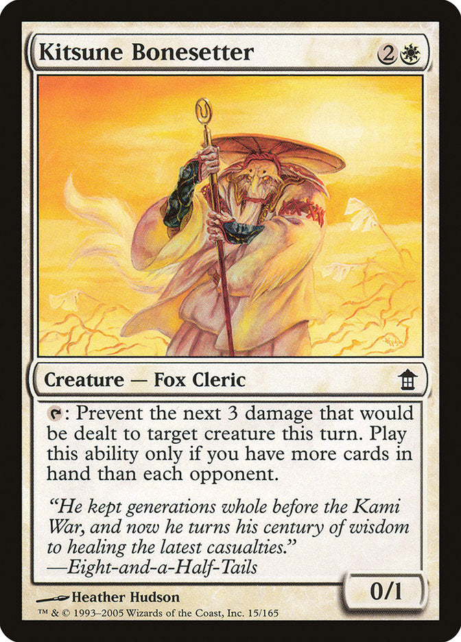 Kitsune Bonesetter [Saviors of Kamigawa] | Silver Goblin