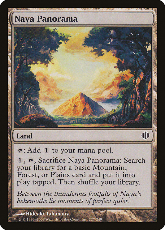Naya Panorama [Shards of Alara] Foil