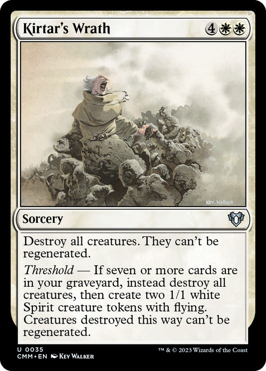 Kirtar's Wrath [Commander Masters] Foil