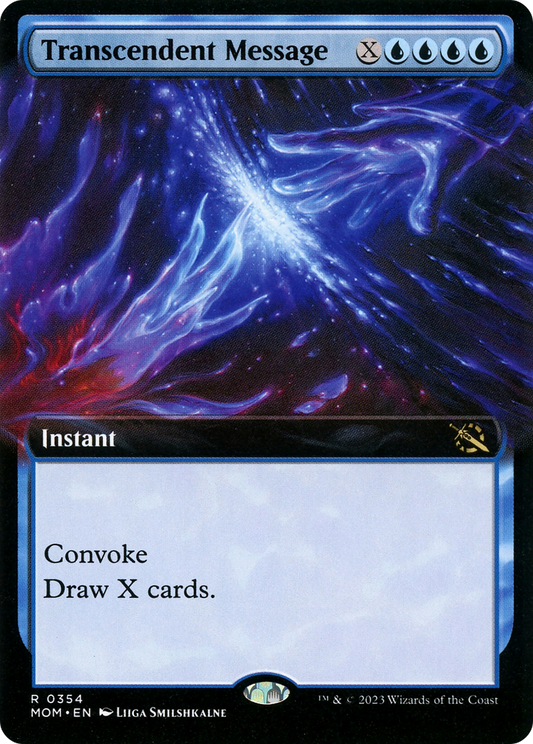 Transcendent Message (Extended Art) [March of the Machine] Foil