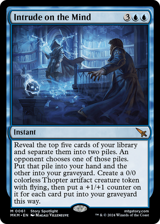 Intrude on the Mind [Murders at Karlov Manor] Foil