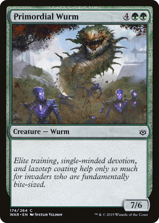 Primordial Wurm [War of the Spark] Foil