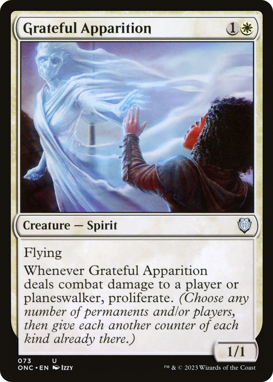 Grateful Apparition [Phyrexia: All Will Be One Commander]