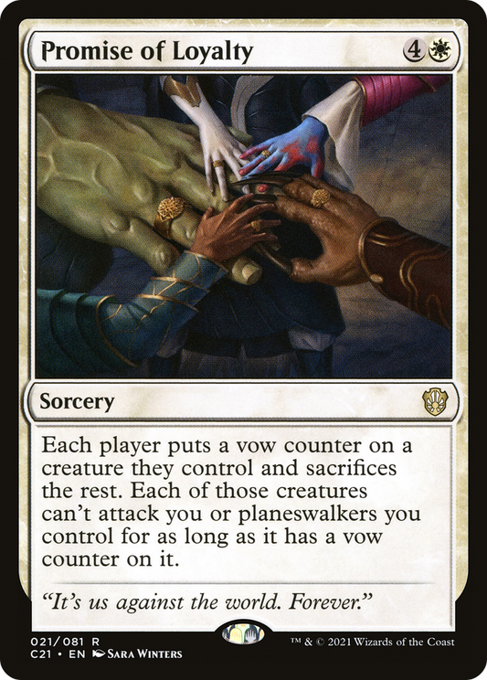 Promise of Loyalty [Commander 2021]