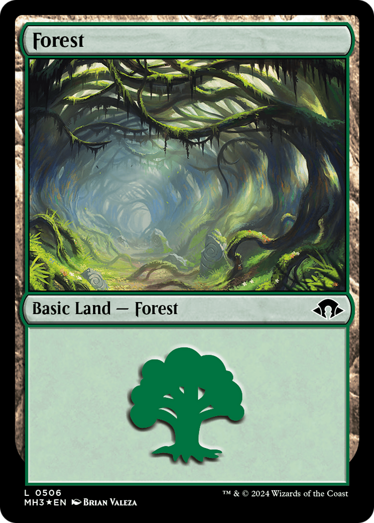 Forest (0506) (Ripple Foil) [Modern Horizons 3] | Silver Goblin