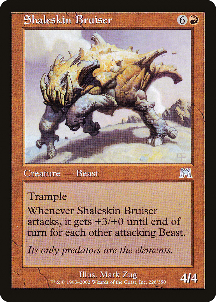 Shaleskin Bruiser [Onslaught] Foil