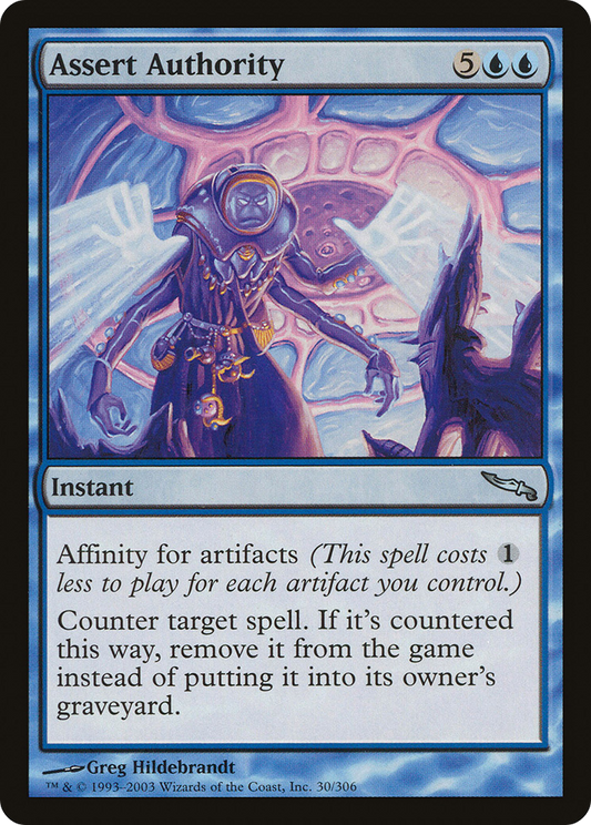 Assert Authority [Mirrodin] Foil