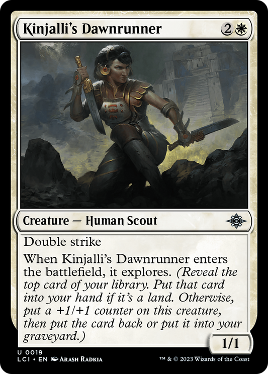 Kinjalli's Dawnrunner [The Lost Caverns of Ixalan] Foil