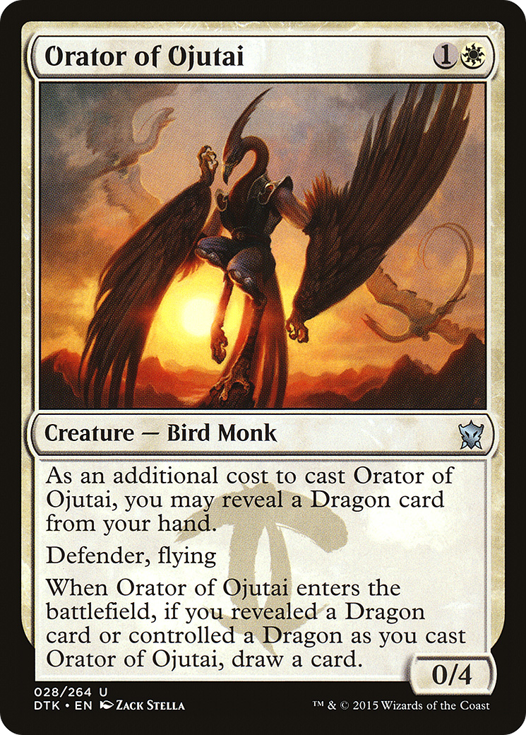 Orator of Ojutai (028) - Dragons of Tarkir