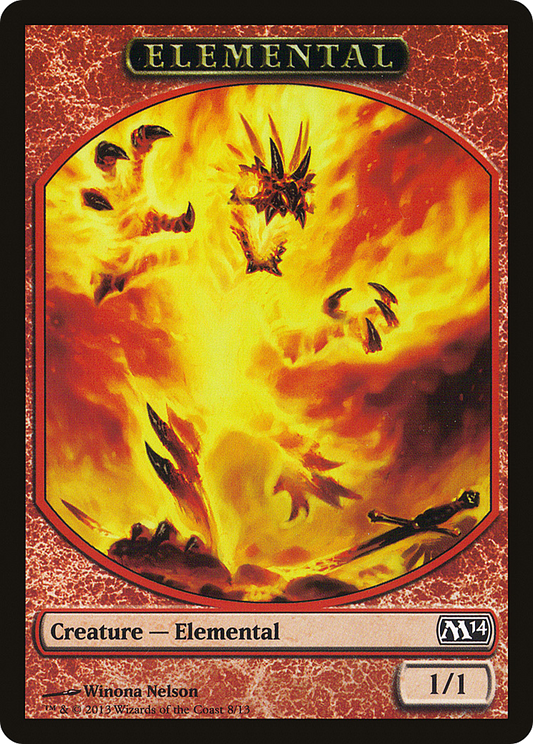 Elemental Token (8/13) [Magic 2014 Tokens]