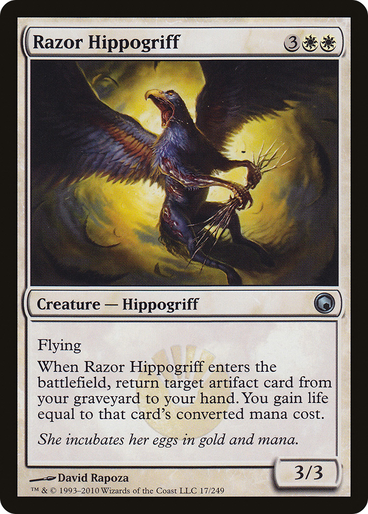 Razor Hippogriff (017) Foil - Scars of Mirrodin
