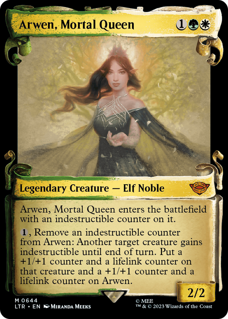 Arwen, Mortal Queen [The Lord of the Rings: Tales of Middle-Earth Showcase Scrolls] Foil
