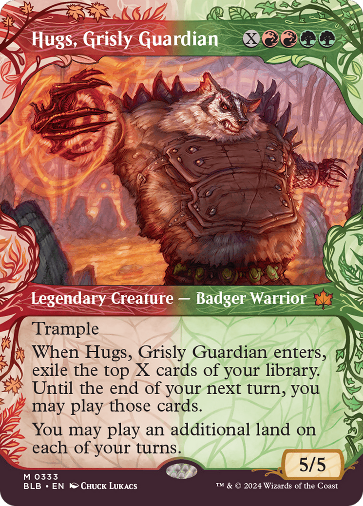 Hugs, Grisly Guardian (Showcase) [Bloomburrow] | Silver Goblin