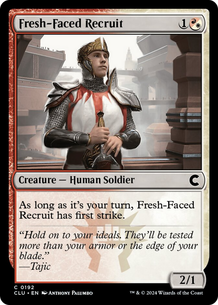 Fresh-Faced Recruit [Ravnica: Clue Edition] | Silver Goblin