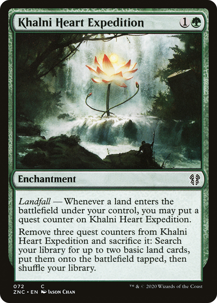 Khalni Heart Expedition [Zendikar Rising Commander] | Silver Goblin