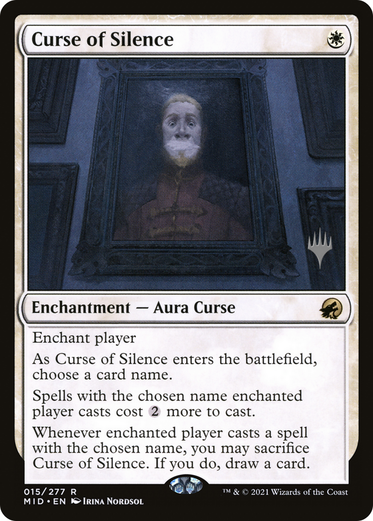 Curse of Silence (Promo Pack) [Innistrad: Midnight Hunt Promos] Foil