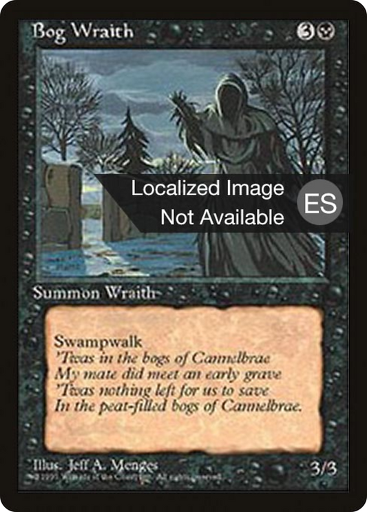 Bog Wraith [Fourth Edition (Foreign Black Border)]