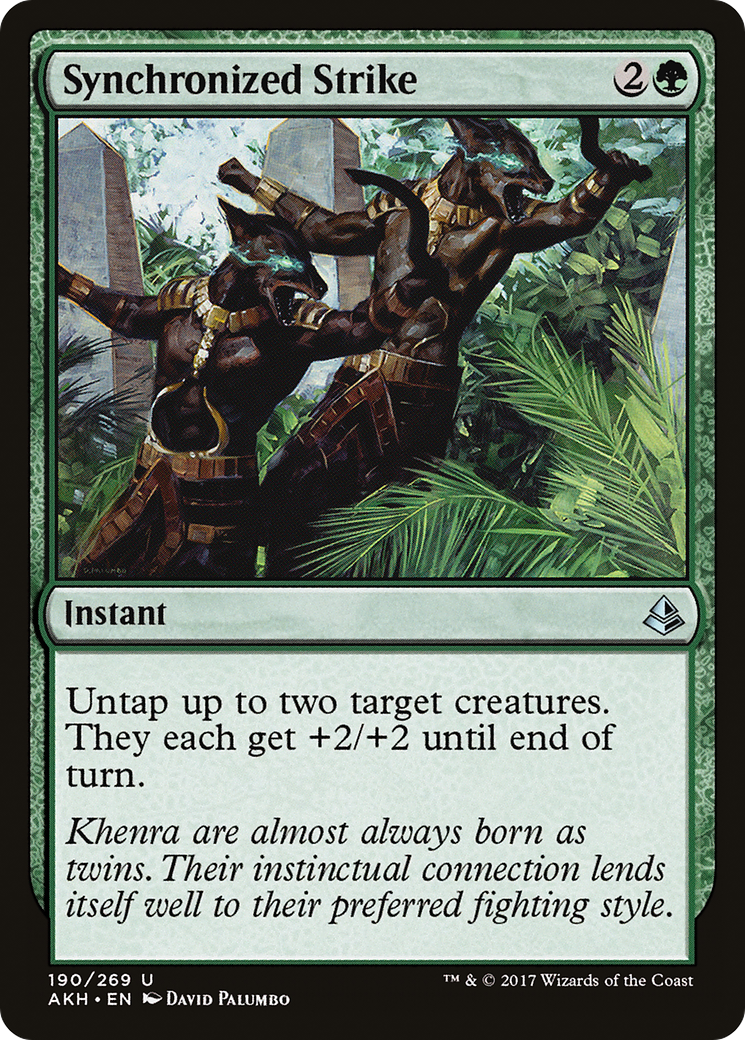 Synchronized Strike (190) Foil - Amonkhet
